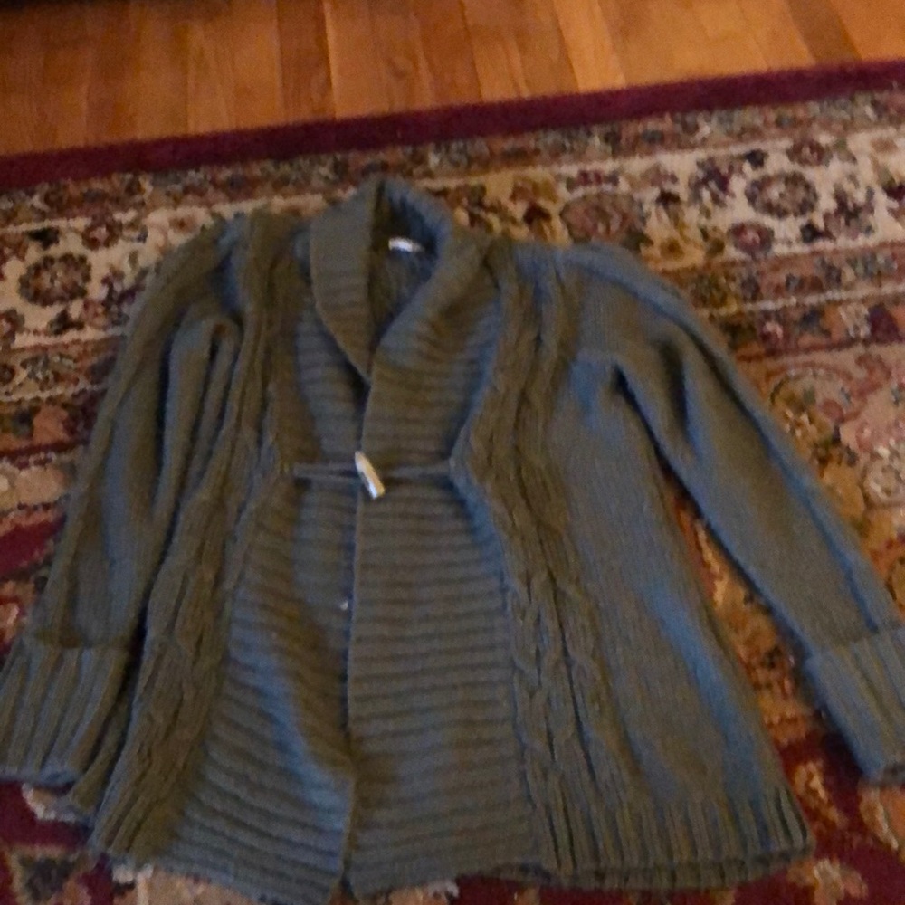 Green sweater